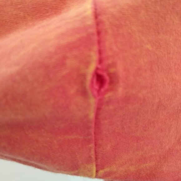 JC fits. inc women's XS bohemian tunic top pale pumpkin distressed coloring - Picture 13 of 14